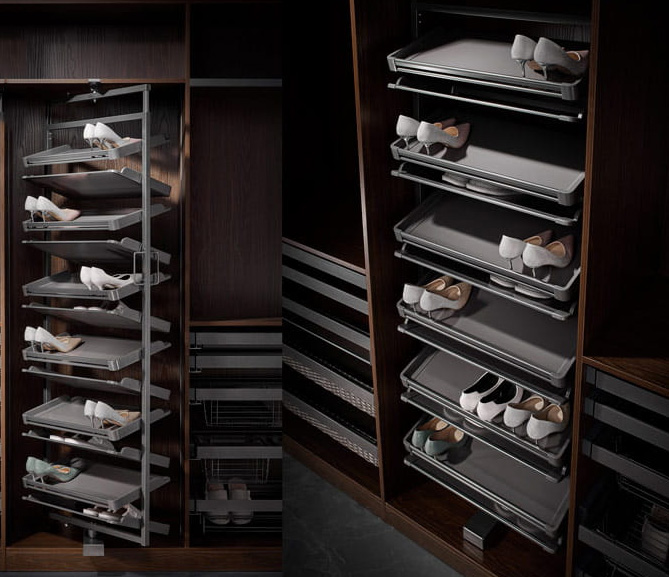 Rotating shoe rack WB-671 