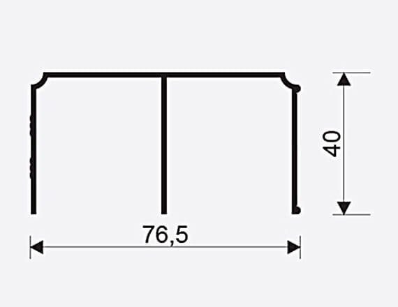 Top track Gemini Decor 3.00 m 